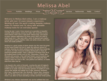 Tablet Screenshot of melissaabel.co.uk